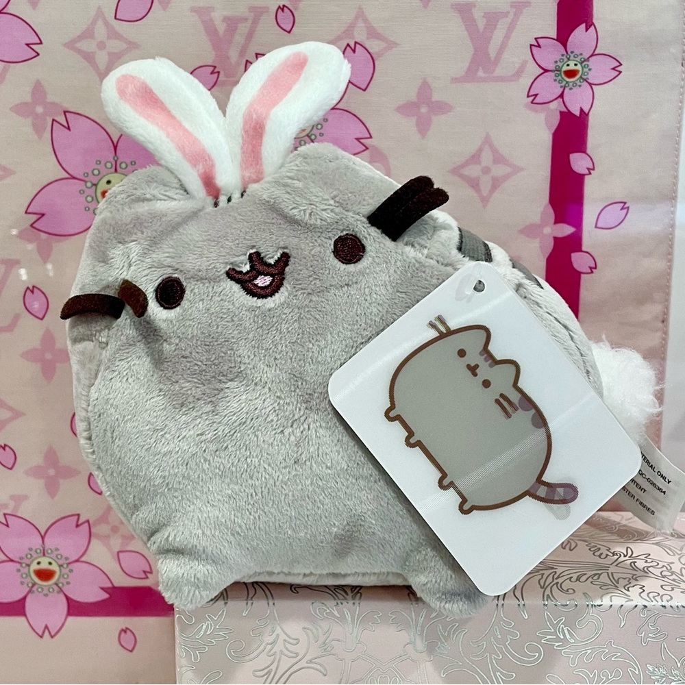 NWT Pusheen the Cat Easter Bunny Rabbit Plush GUND New Easter